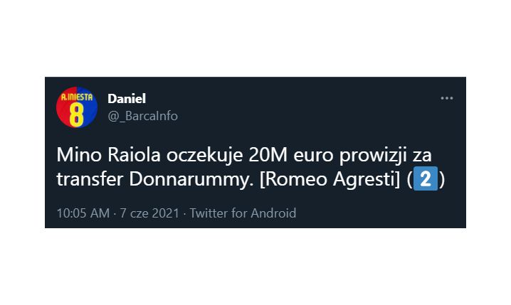 Takiej PROWIZJI oczekuje Raiola za transfer Donnarummy!